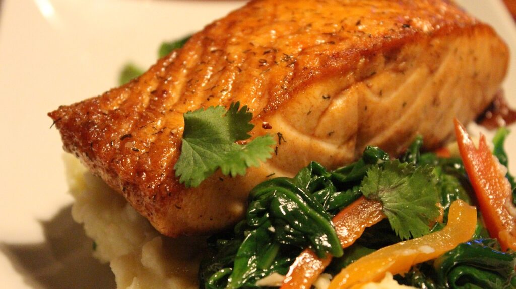 salmon dish, food, meal-4371734.jpg